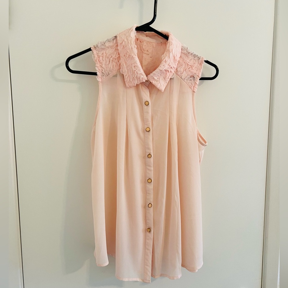 Sheer Pink Top
